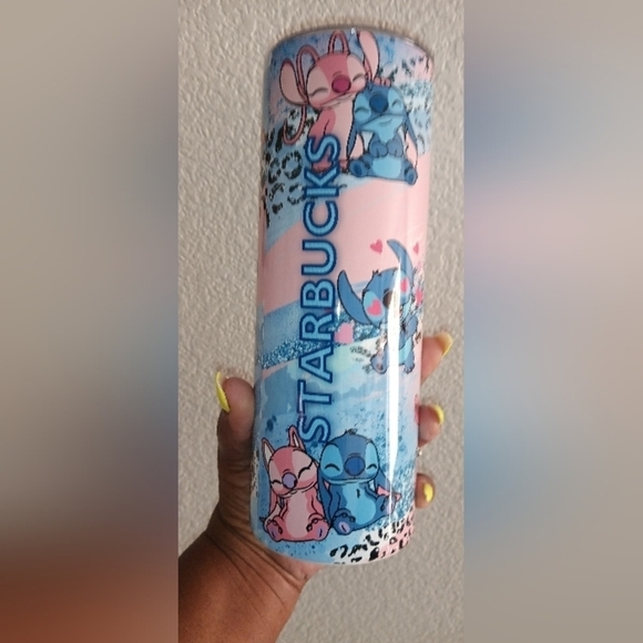 Stitch And Angel Starbucks 20oz. Tumbler - Picture 3 of 3